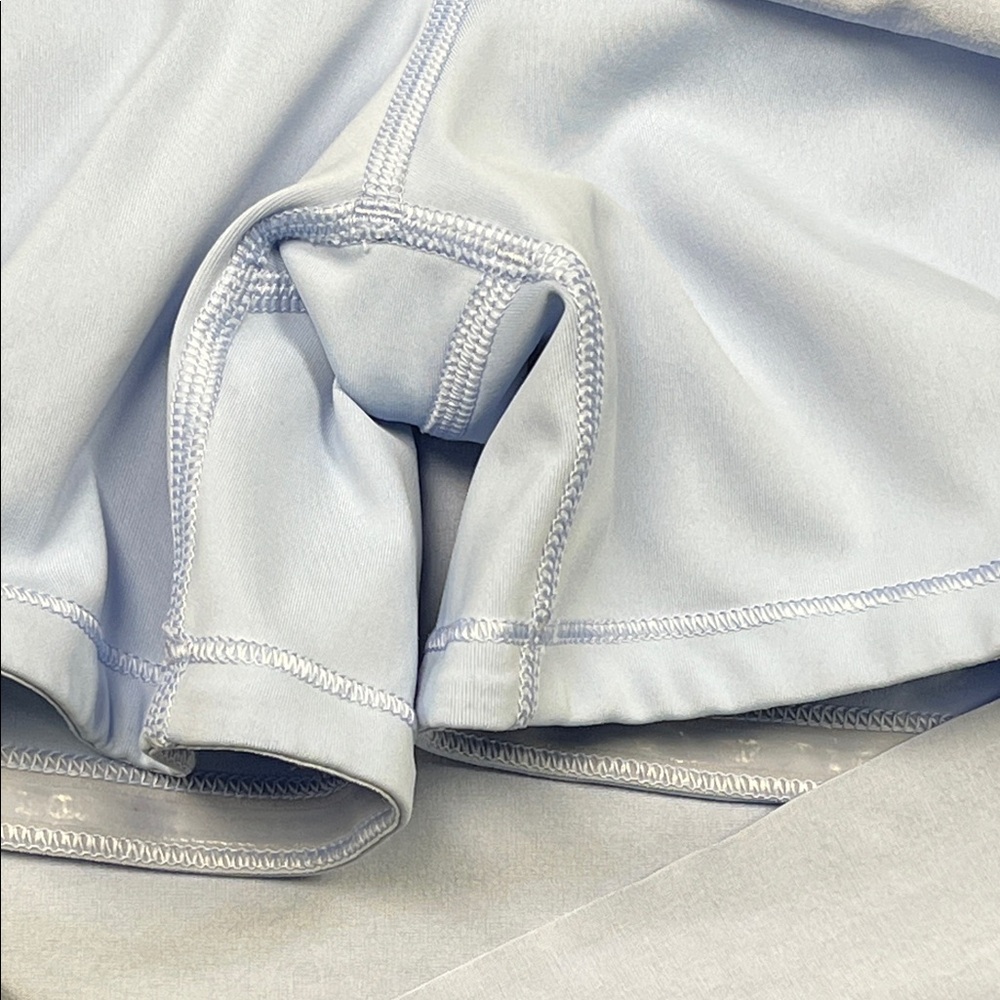 Athleta Pale Blue Performance Skort with Zip Pocket - Picture 7 of 7